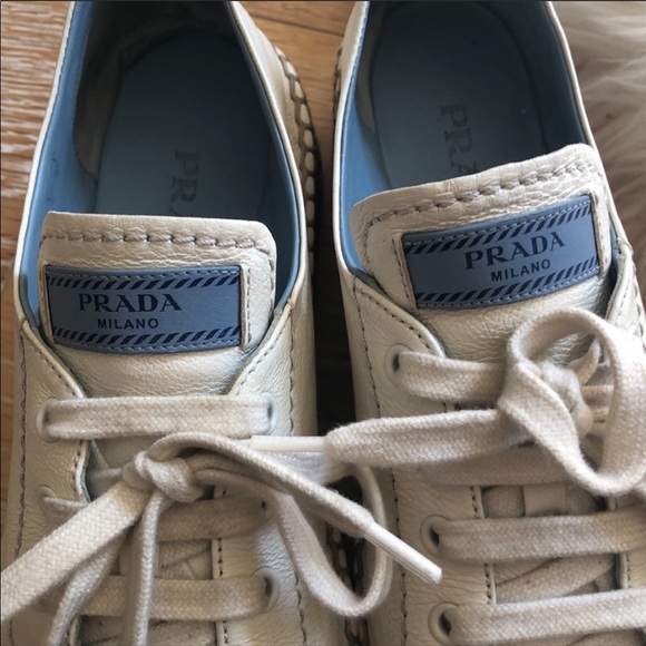 PRADA Leather Espadrilles - Picture 7 of 9